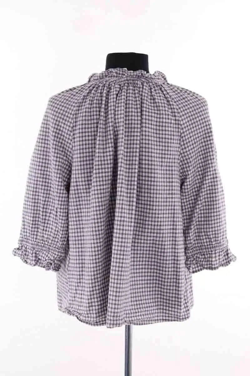 Blouse Ba&Sh Bleu en Coton