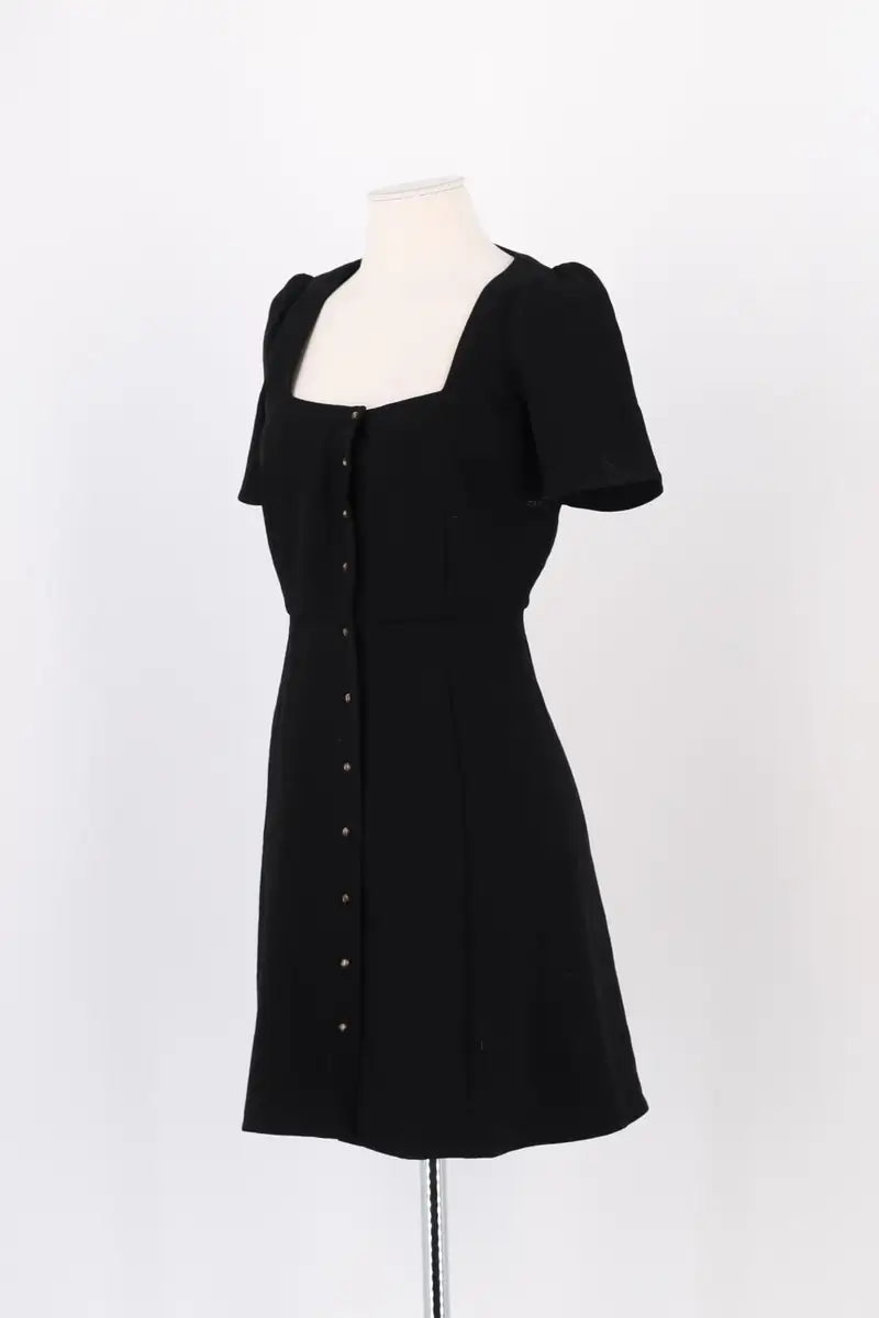Robe Sézane Noir en Viscose