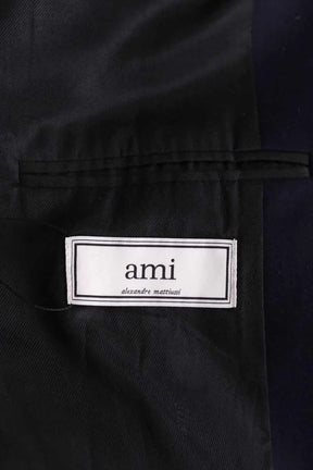 Veste Ami Anthracite en Laine
