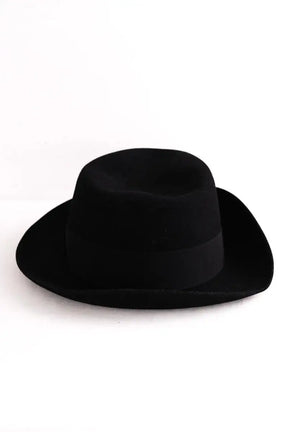Chapeau Yves Saint Laurent Noir en Laine