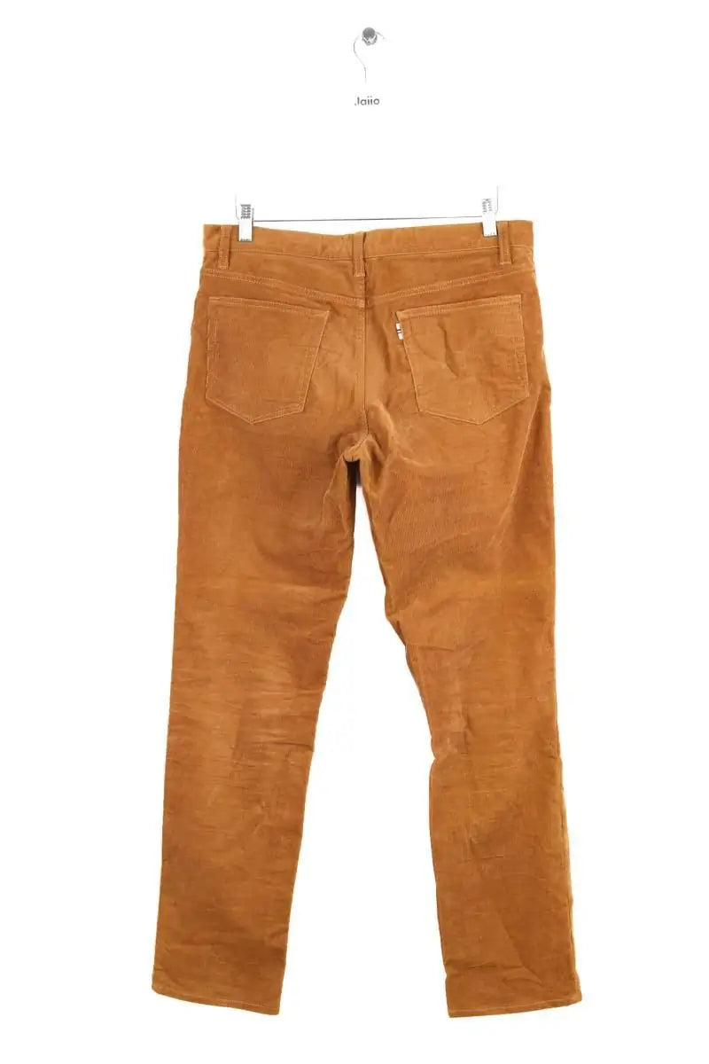 Pantalon droit Kitsuné Camel en Coton