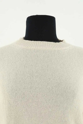 Pull Officine Générale Ecru en Cachemire