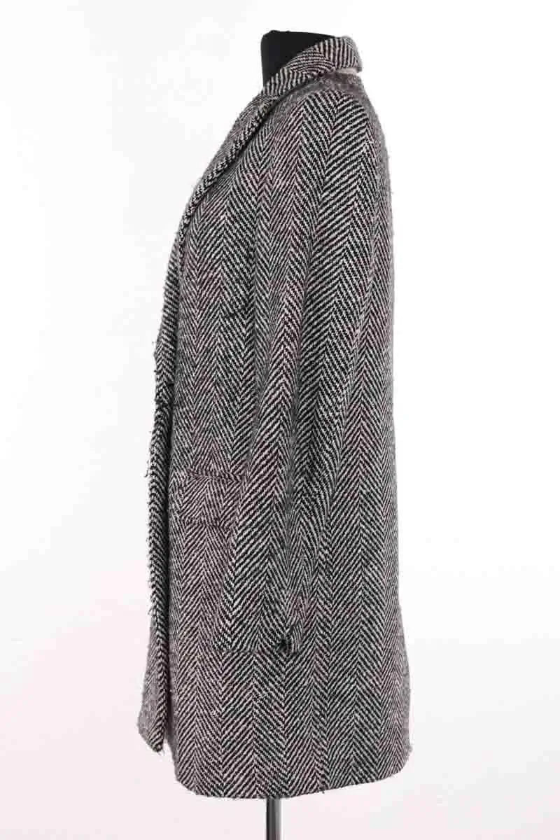 Manteau Zadig & Voltaire Noir en Synthétique