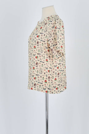 T-shirt Momoni  Beige
