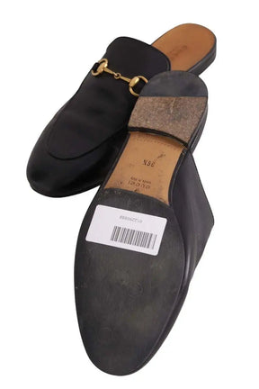 Mules Gucci Noir en Cuir