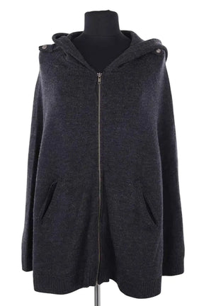 Gilet The Kooples Anthracite en Laine, taille TU - Seconde Main