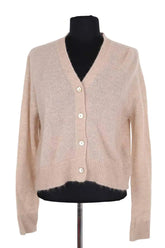 Cardigan Momoni Beige en Synthétique, taille XS - Seconde Main
