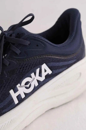 Baskets Hoka Bleu en Cuir