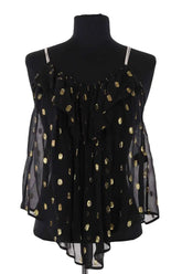 Top sans manche Isabel Marant Étoile Noir en Soie, taille XS - Seconde Main