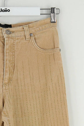 Jean droit Roberto Cavalli  Marron
