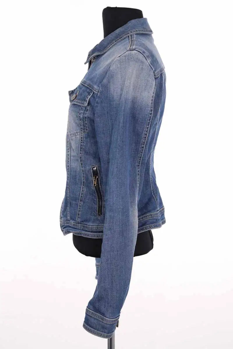 Veste Please Bleu en Coton