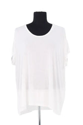 T-shirt Margaux Lonnberg Blanc en Viscose, taille S - Seconde Main