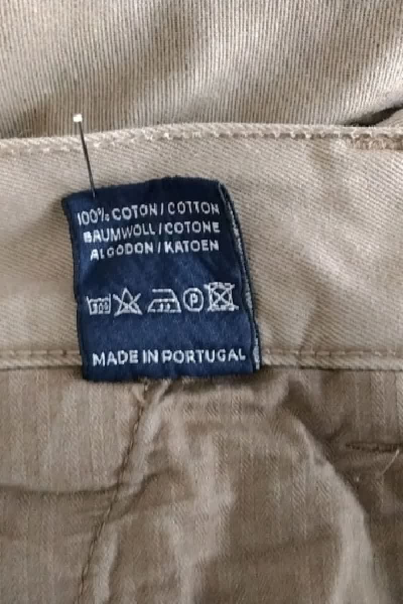 Pantalon droit Balibaris  Marron