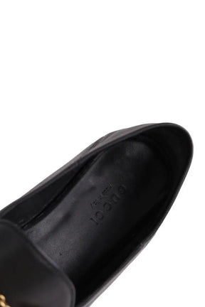 Mocassins Gucci Jordaan Noir en Cuir