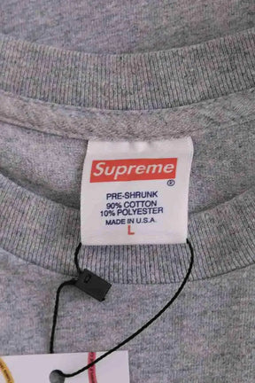 T-shirt Supreme Gris en Coton