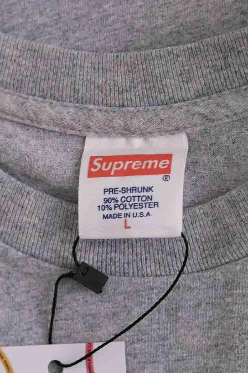T-shirt Supreme Gris en Coton