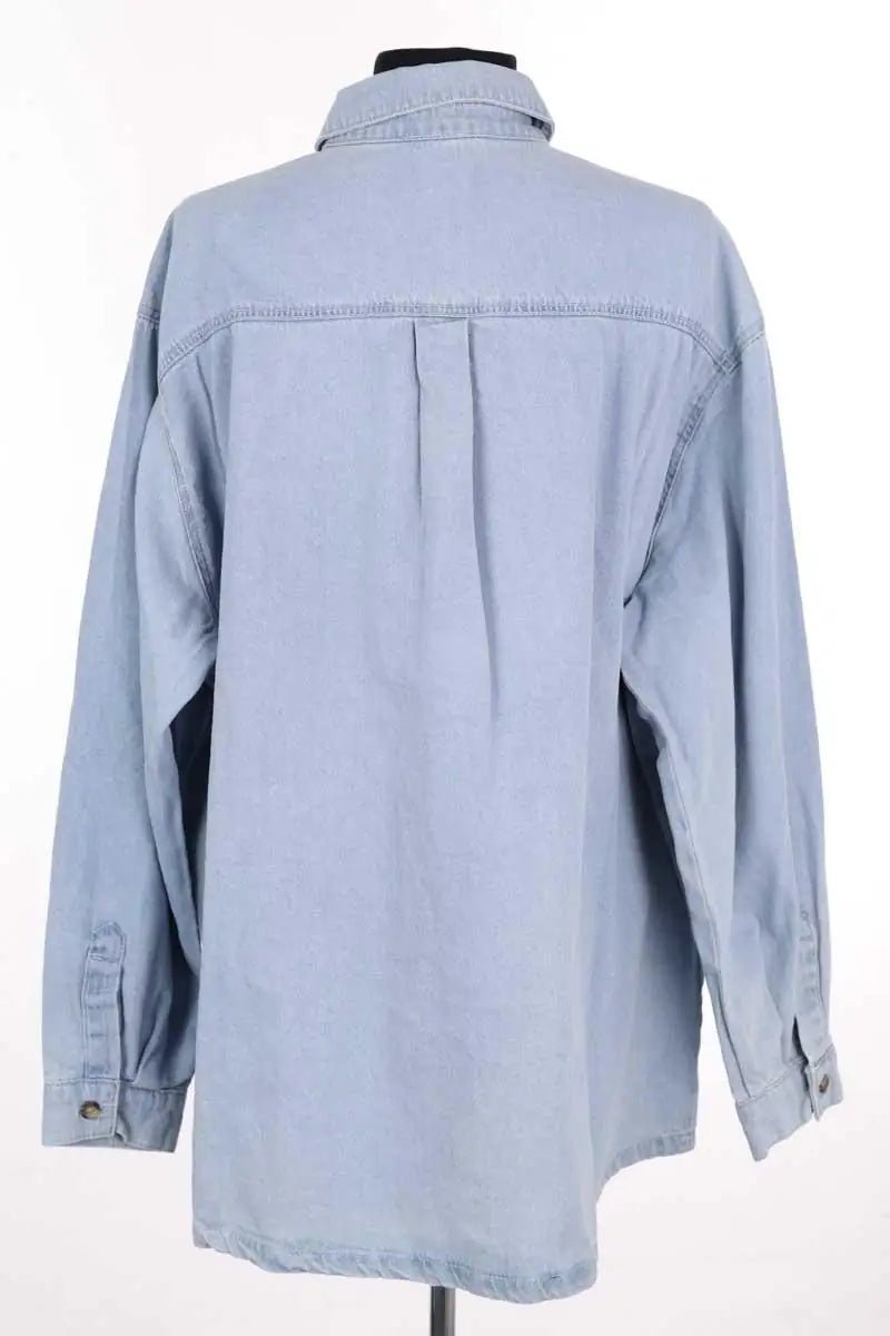 Chemise Ysé Bleu en Coton