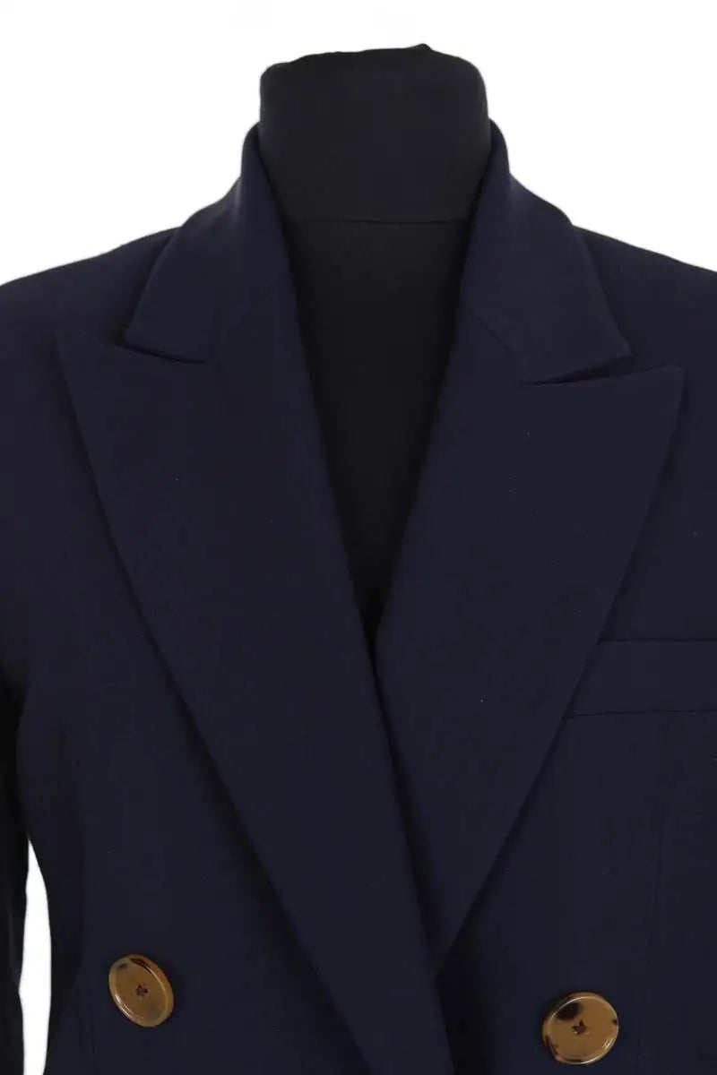 Blazer Khaite Marine en Laine
