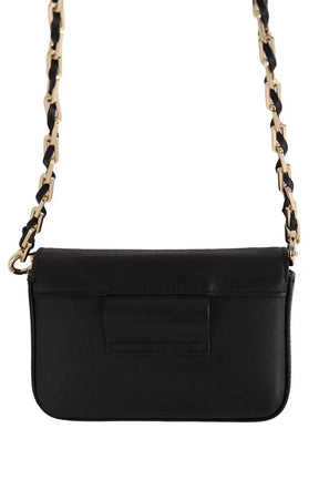 Mini sac Tommy Hilfiger Noir en Cuir