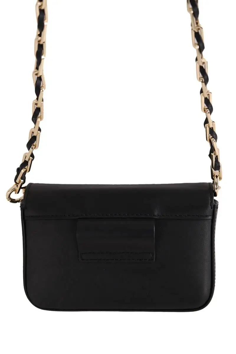 Mini sac Tommy Hilfiger Noir en Cuir