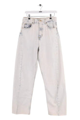 Jean large Sandro Bleu en Coton, taille M - Seconde Main