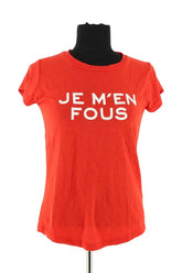 T-shirt Zadig & Voltaire Rouge en Coton, taille S - Seconde Main