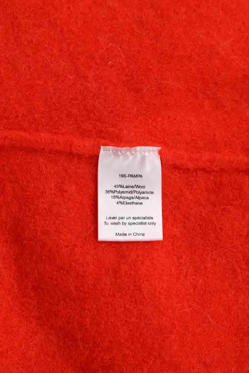 Robe Mes Demoiselles Orange en Laine