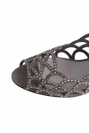 Talons Sergio Rossi Gris en Cuir