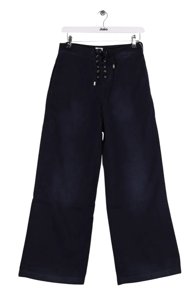 Pantalon Dior Marine en Coton, taille XS - Seconde Main