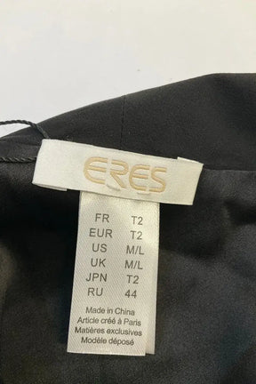 Gilet Eres Noir en Soie