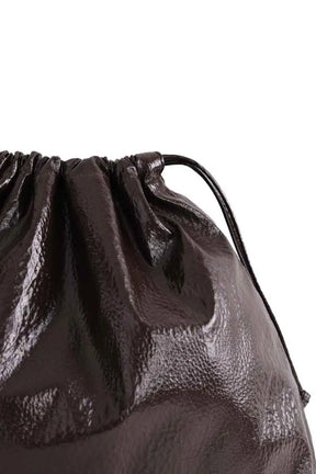 Pochette The Frankie Shop Marron en Synthétique