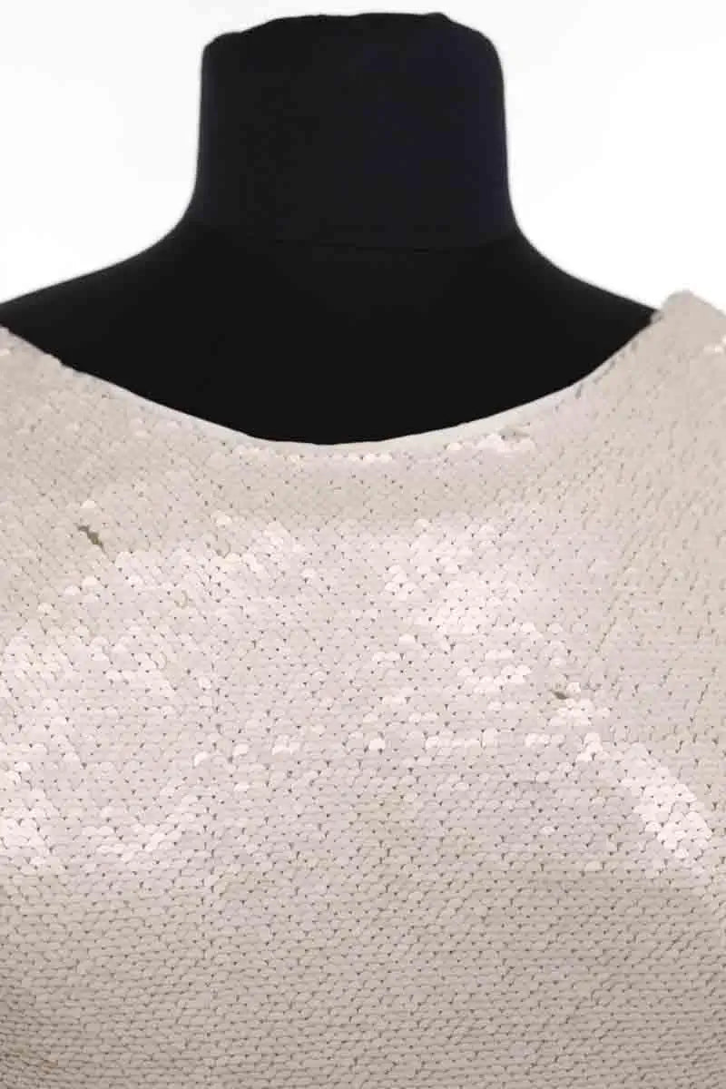 Robe Maje Doré en Synthétique