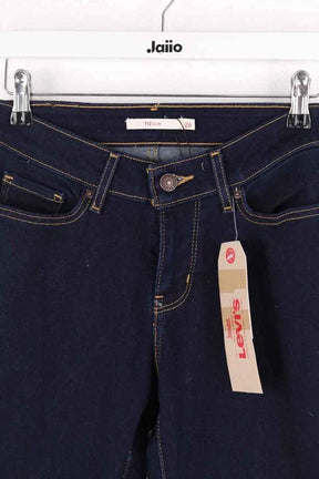Jean slim Levi's 712 slim Bleu en Coton