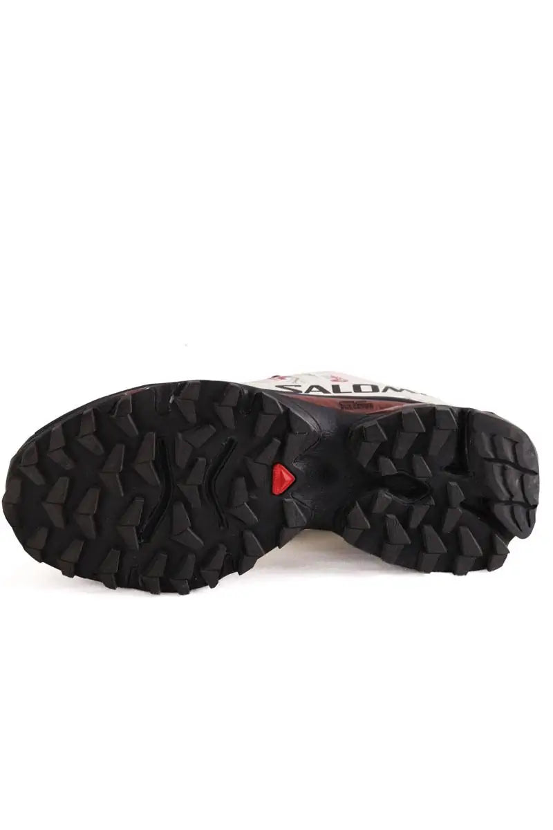 Baskets Salomon Beige en Tissu