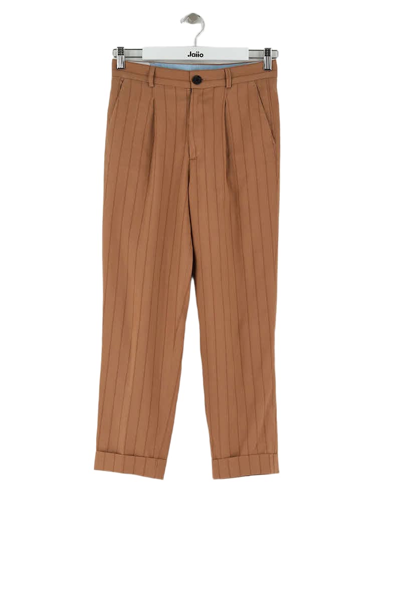 Pantalon droit Leon & Harper  Marron