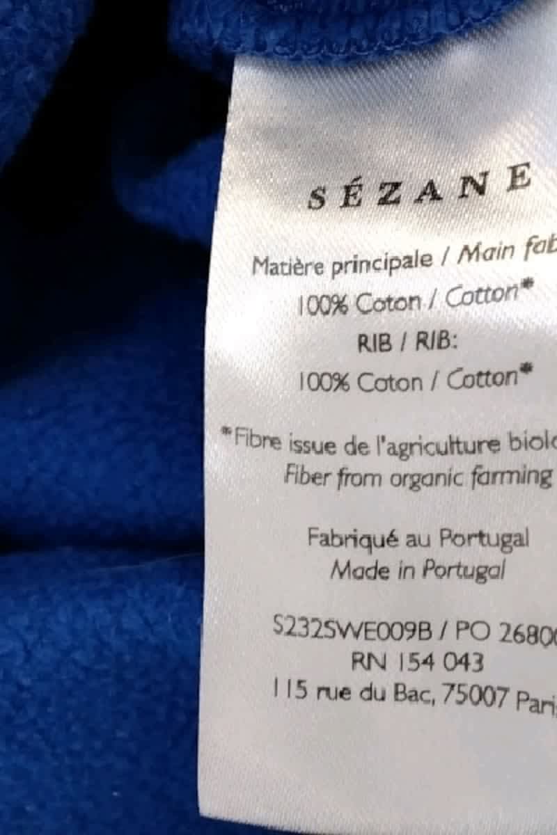 Pull Sézane  Bleu