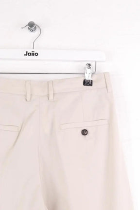 Pantalon Max Mara Beige en Coton