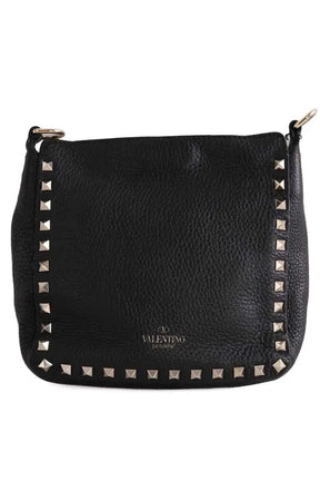 Sac à bandoulière Valentino Stud Noir en Cuir
