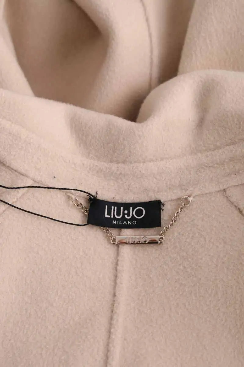 Manteau Liu Jo Beige en Laine