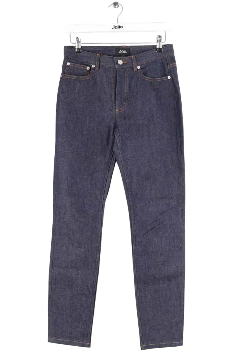 Jean slim APC Bleu en Coton, taille S - Seconde Main