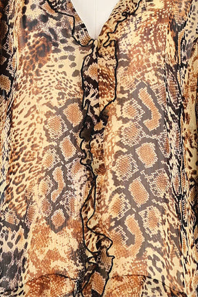 Blouse Bash  Marron