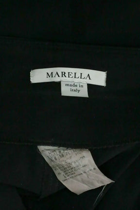 Pantalon Marella Marine en Synthétique