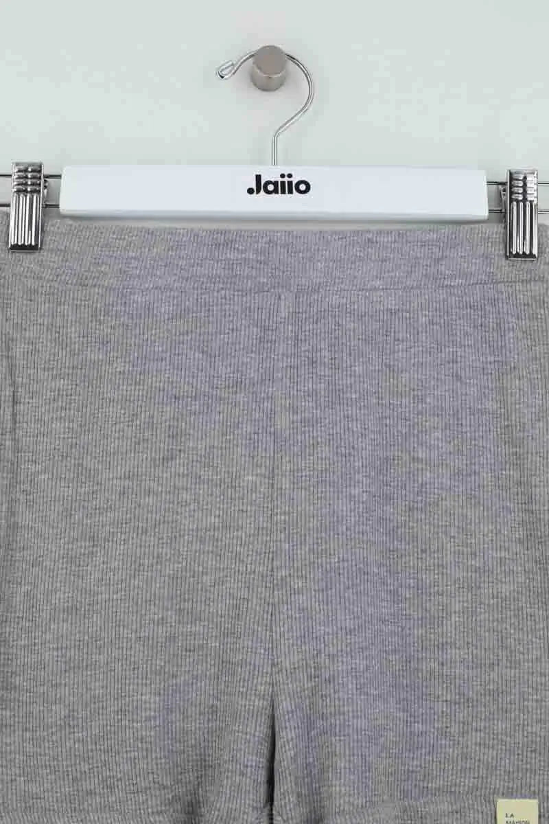 Mini short American Vintage Gris en Coton