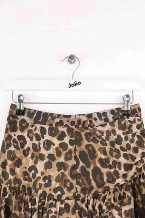 Mini jupe Claudie Pierlot Camel en Coton