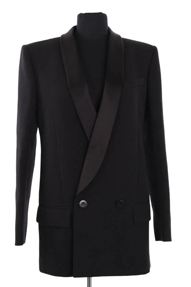Blazer Givenchy Noir en Laine, taille S - Seconde Main