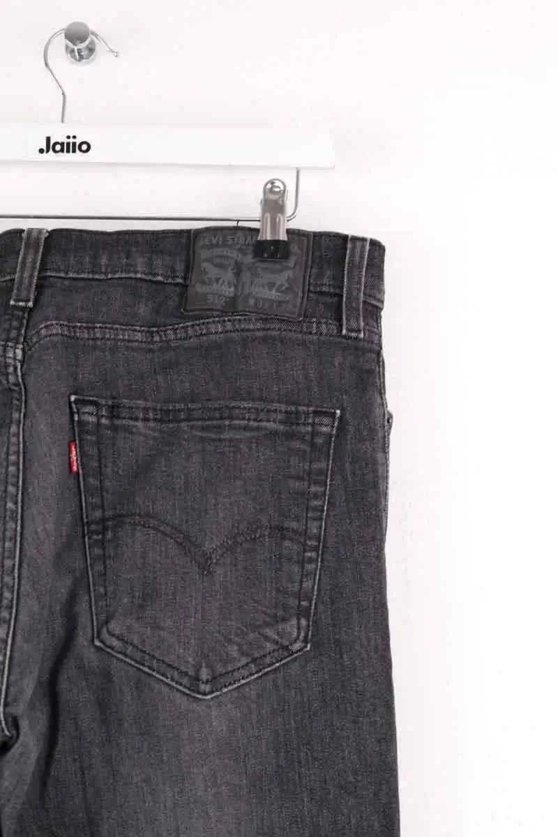 Jean droit Levi's Noir en Coton