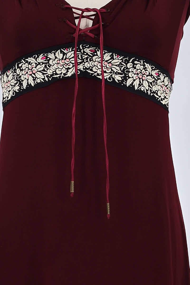 Robe Roberto Cavalli  Bordeaux