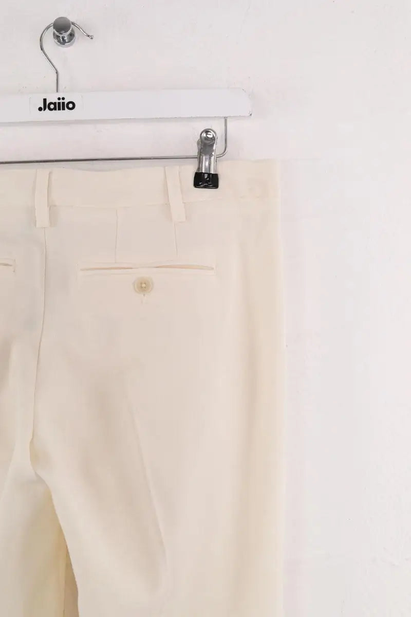 Pantalon droit Zadig & Voltaire Ecru en Laine