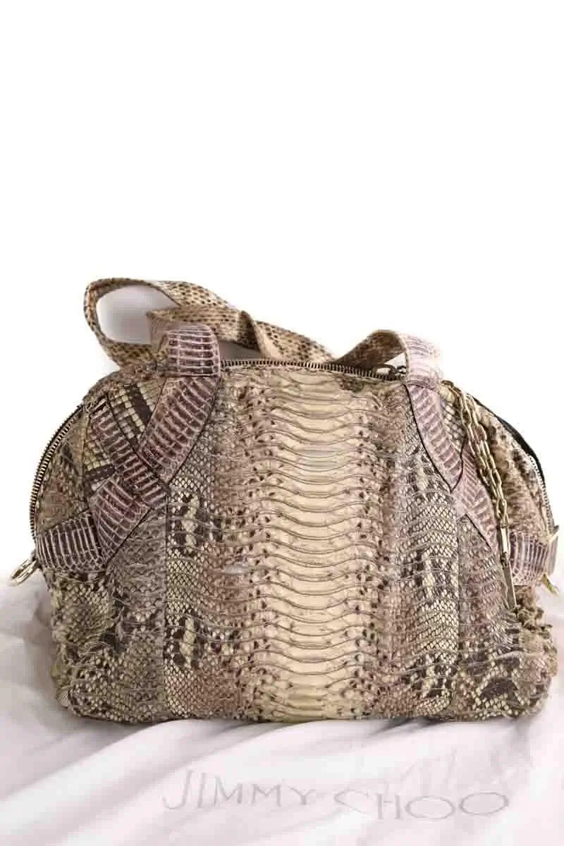 Cabas Jimmy Choo Beige en Cuir