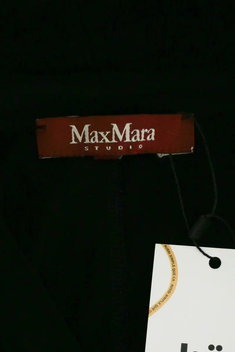 Robe Max Mara Noir en Synthétique